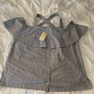 Brand new Michael  Kors cold shoulder top